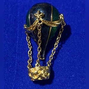 Vintage Joan Rivers Hot Air Ballon Brooch